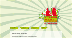 Desktop Screenshot of buergermarkt-wittmund.de